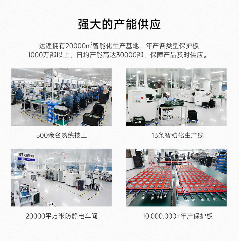 达锂BMS | S系列智能软件保护板｜250A/300A/400A/500A｜防水扩容升级｜三端智控｜3~24S全兼容