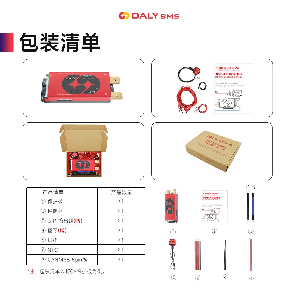 达锂BMS | M系列智能软件保护板｜防水并联升级｜150A/200A大电流｜三端智控｜多场景适配