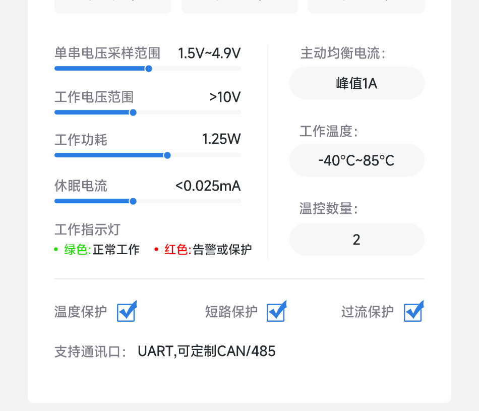 达锂BMS | 智能主动均衡保护板｜1A持续均衡｜四重安全防护｜蓝牙/WiFi智控｜4~24S全兼容｜40~500A