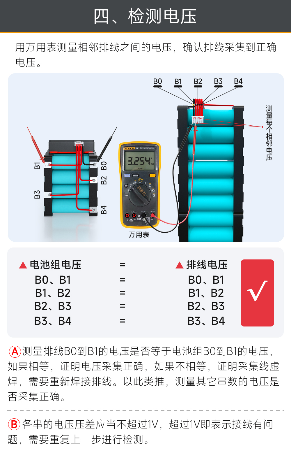 4S BMS接线教程