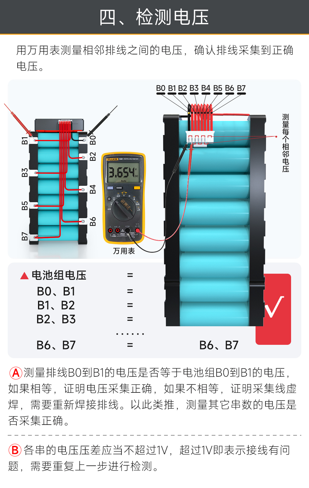 7S BMS接线教程