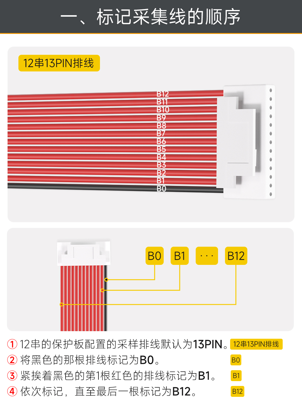 12S BMS接线教程