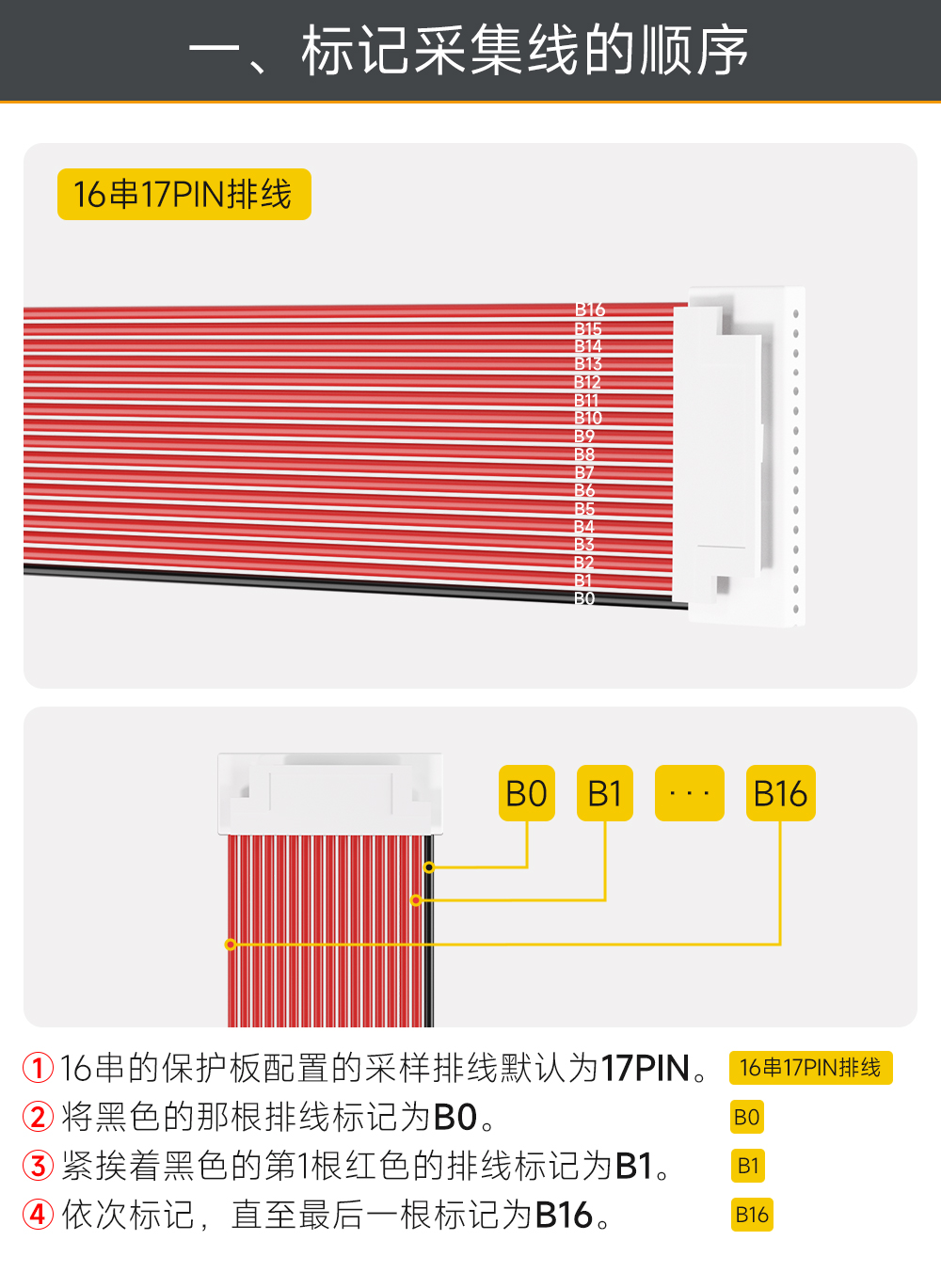 16S BMS接线教程